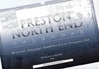 personalised Preston North End Football A3 Calendar