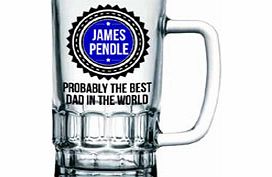 Personalised Probably The Best Beer Glass Tankard