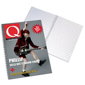 Personalised Q - A4 Notebook