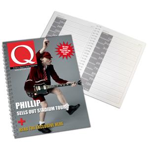 Personalised Q - A5 Diary