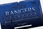 personalised Rangers Football A3 Calendar