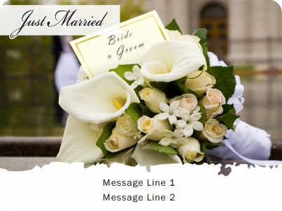 personalised Retro Sweet Jar - Wedding Bouquet