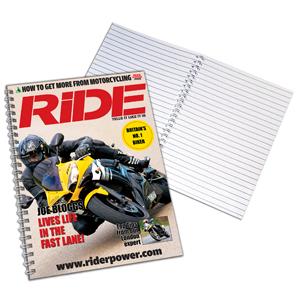 Personalised Ride - A4 Notebook