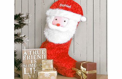Personalised Santas Head Stocking