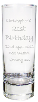 Personalised Shot Glass - Engraved