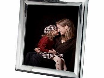 Personalised Silver 10x8 Photoframe