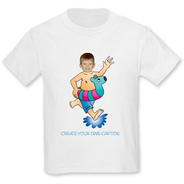Personalised Running to the Sea T-Shirt