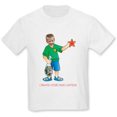 Personalised Starfish T-Shirt