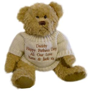 Personalised Tatty Teddy with Cream Jumper