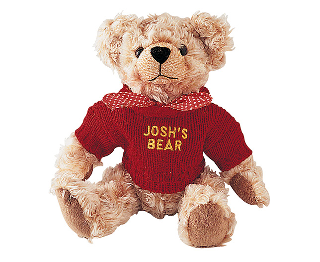 personalised Teddy Bears, Charlie Bear, Personalised