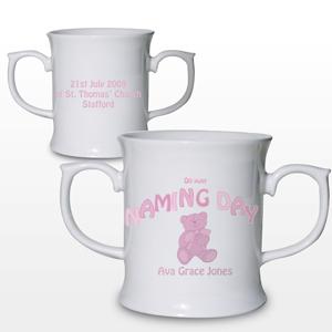 Teddy Pink Naming Day Loving Mug