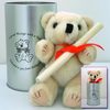 personalised Tinned Teddy Bear