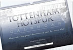 personalised Tottenham Hotspur Football A3 Calendar
