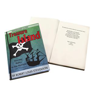 Personalised Treasure Island Novel