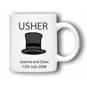 personalised Usher Mug