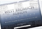 personalised West Bromwich Albion Football A3 Calendar