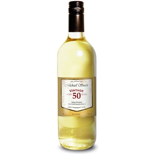 White Wine for 50th Birthday -