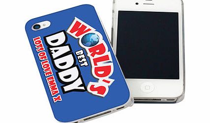Personalised Worlds Best iPhone 4/4S Cover