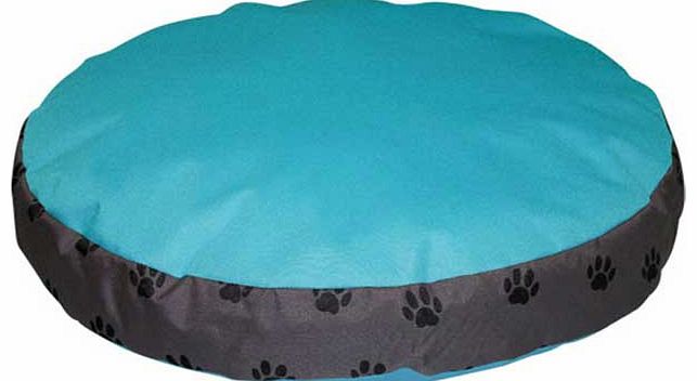 Colours Large Dog Bed - Aqua Blue