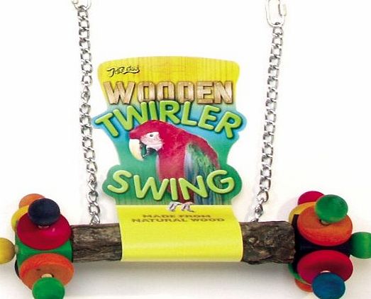 Pet Love Wooden Twirler Swing