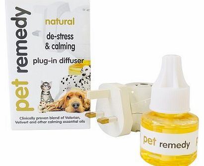 Pet Remedy Natural De-Stress and Calming Plug-In Diffuser, 40 ml