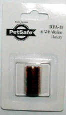PetSafeandreg; 6 Volt Alkaline Battery RFA-18-11 (WAS andpound;5.99)