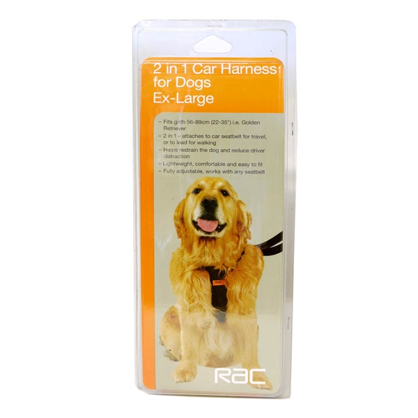 Pet Brands Rac Dog Car Harness 12-16` Small