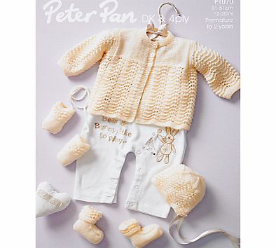 Peter Pan Moondust DK Knitting Pattern, P1070