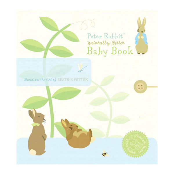 peter rabbit Naturally Better Baby Book