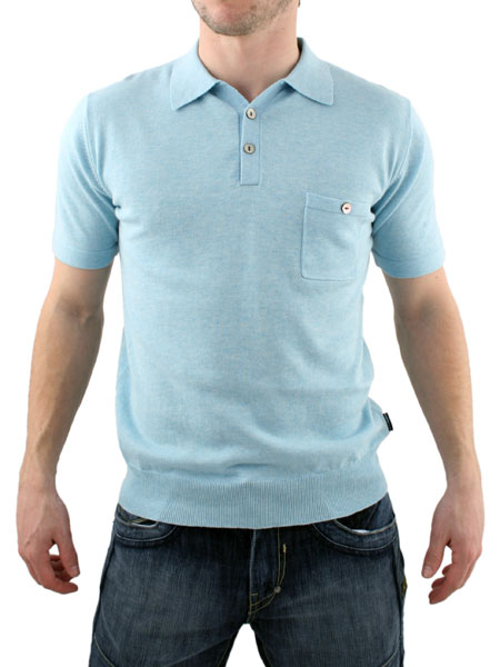 Peter Werth Aqua Knit Polo Shirt