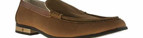 Peter Werth Brown Hawkins Loafer Shoes