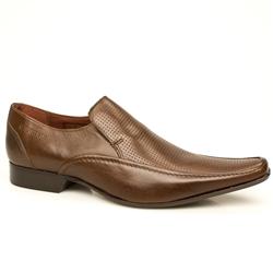 Male Arctic Perf Loafer Leather Upper Casual in Dark Brown