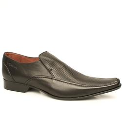 Peter Werth Male Arctic Perf Loafer Leather Upper Lace up in Black, Dark Brown