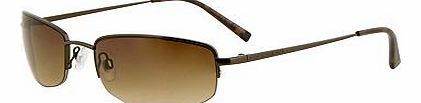 Peter Werth Mens Small Brushed Brass Supra