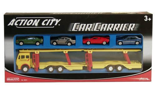 Action City 18214 - Car Carrier 5pc