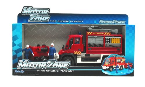 Motor Zone Fire Engine Playset