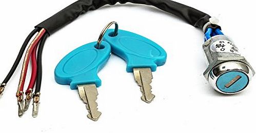 PetrolScooter Ignition Switch 2 Turn 4 Wire Electric Scooter