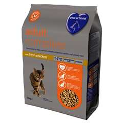 Pets at Home Adult Complete Cat Food with Chicken 2kg