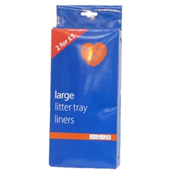 Cat Litter Tray Liners with Drawstring by Pets at Home