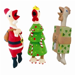 Christmas Chicken Dog Toy by Pets at Home