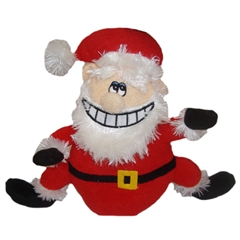 Pets at Home Christmas Plush Santa Dog Toy by Pets at Home