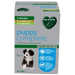 Fine Pate Puppy Food Tray 150gm 6 Pack