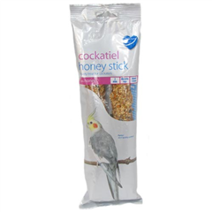 Honey Treat Sticks for Cockatiels 2 Pack by Pets at Home