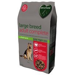 Large Breed Adult Complete Dog Food with Lamb 15kg