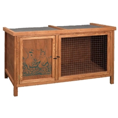 Poppy Den Guinea Pig and Rabbit Hutch by Pets at Home