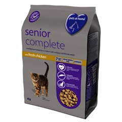 Senior Complete Cat Food with Chicken 4kg