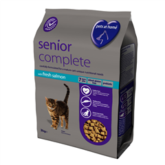 Senior Complete Cat Food with Salmon 2kg