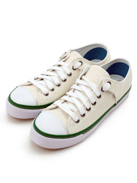 PF Flyers White Bob Cousey Trainers