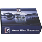 PGA Tour and LPGA Pga Tour Deluxe Wood Headcover - Single PGTDWHD1