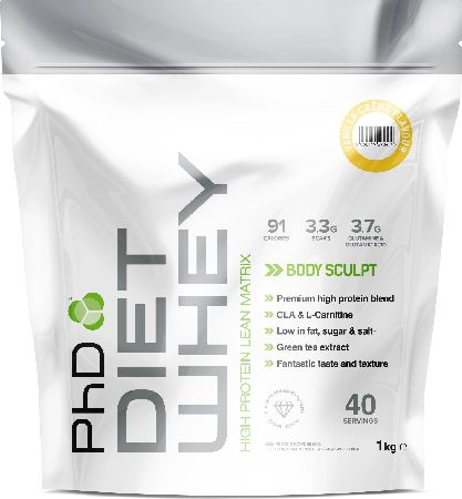PhD Supplements, 2102[^]0138713 PhD Diet Whey Vanilla Creme